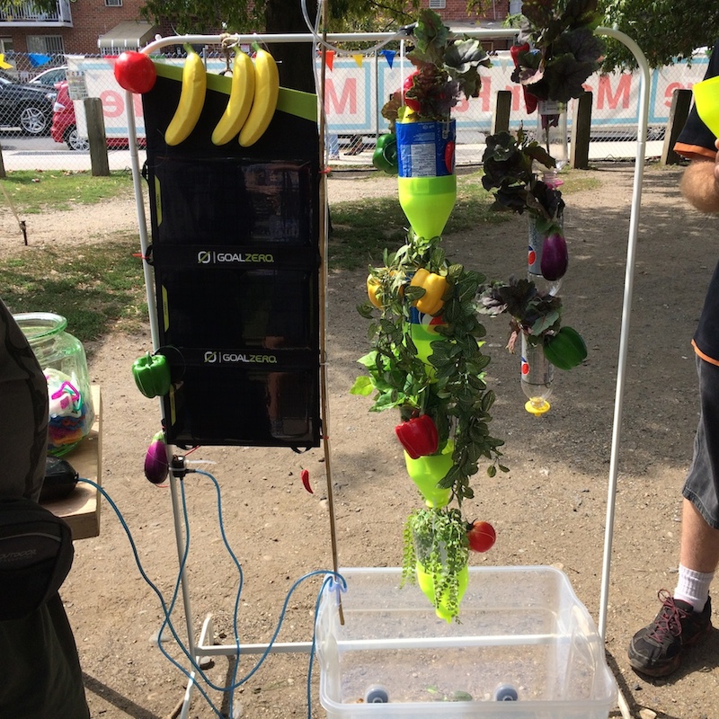 3DPonics at Maker Faire 2014