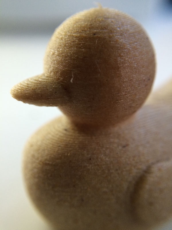 Woodfill on the Ultimaker 2. 150 Microns.