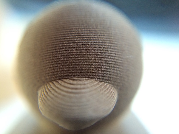 Front of the Bronze Fill Duck. Unpolished. 