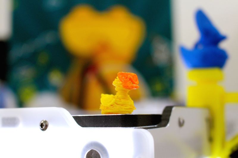 The team at 3Doodler saw our scuba duck poster from across the room and made their own version. How cool is that?!
