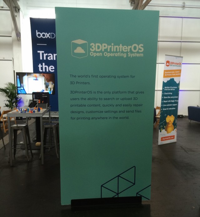 The 3DPrinterOS Cloud 3D Printing Booth at Box Dev