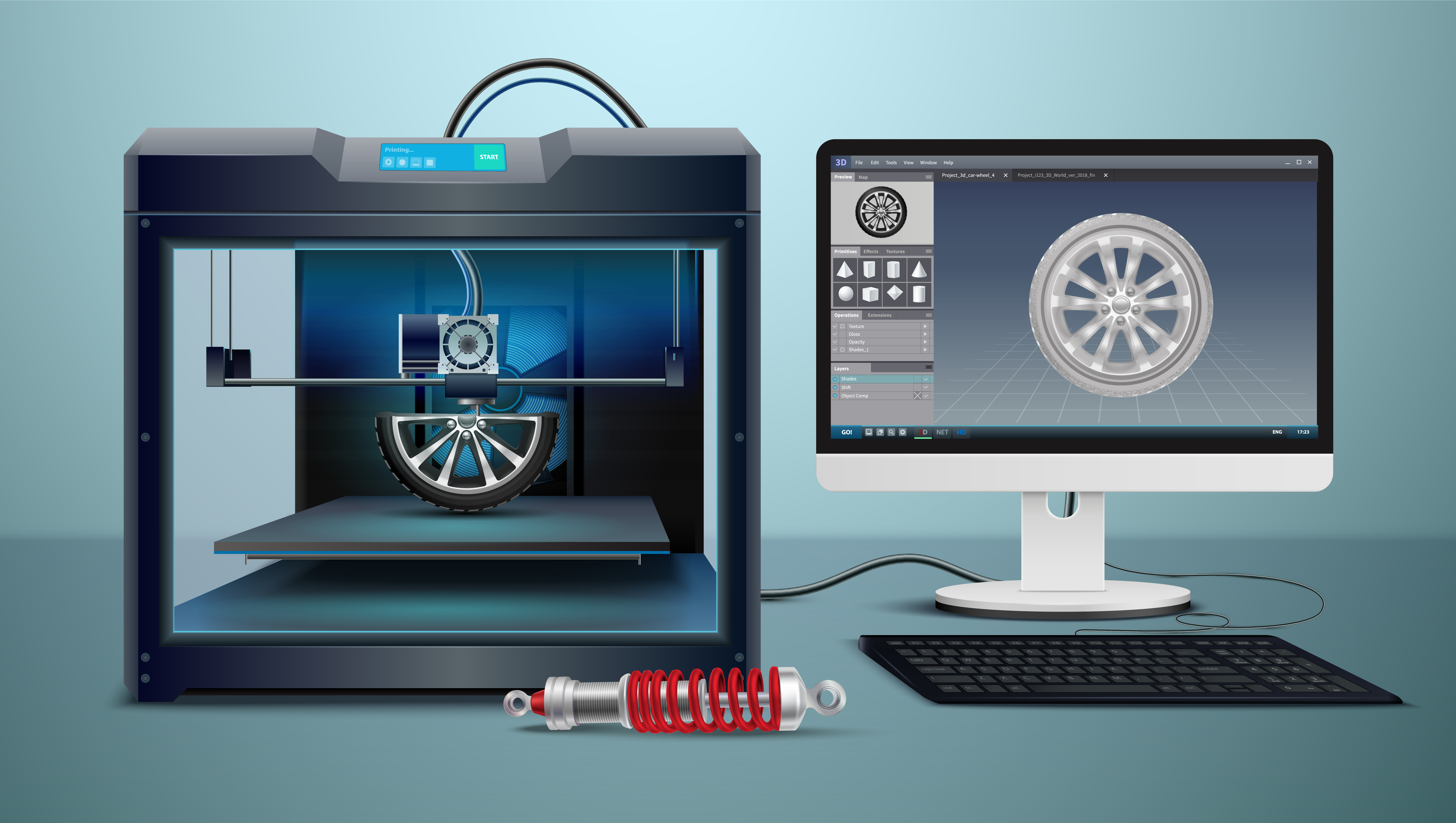 Cloud Slicing Software for Additive Manufacturing