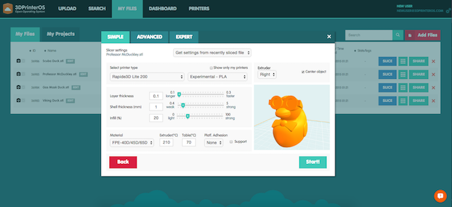 Rapide users will be able to access Cloud Slicing as well as other features