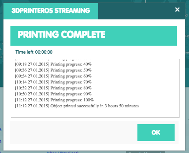 3D Printer OS - Remote 3D Printing