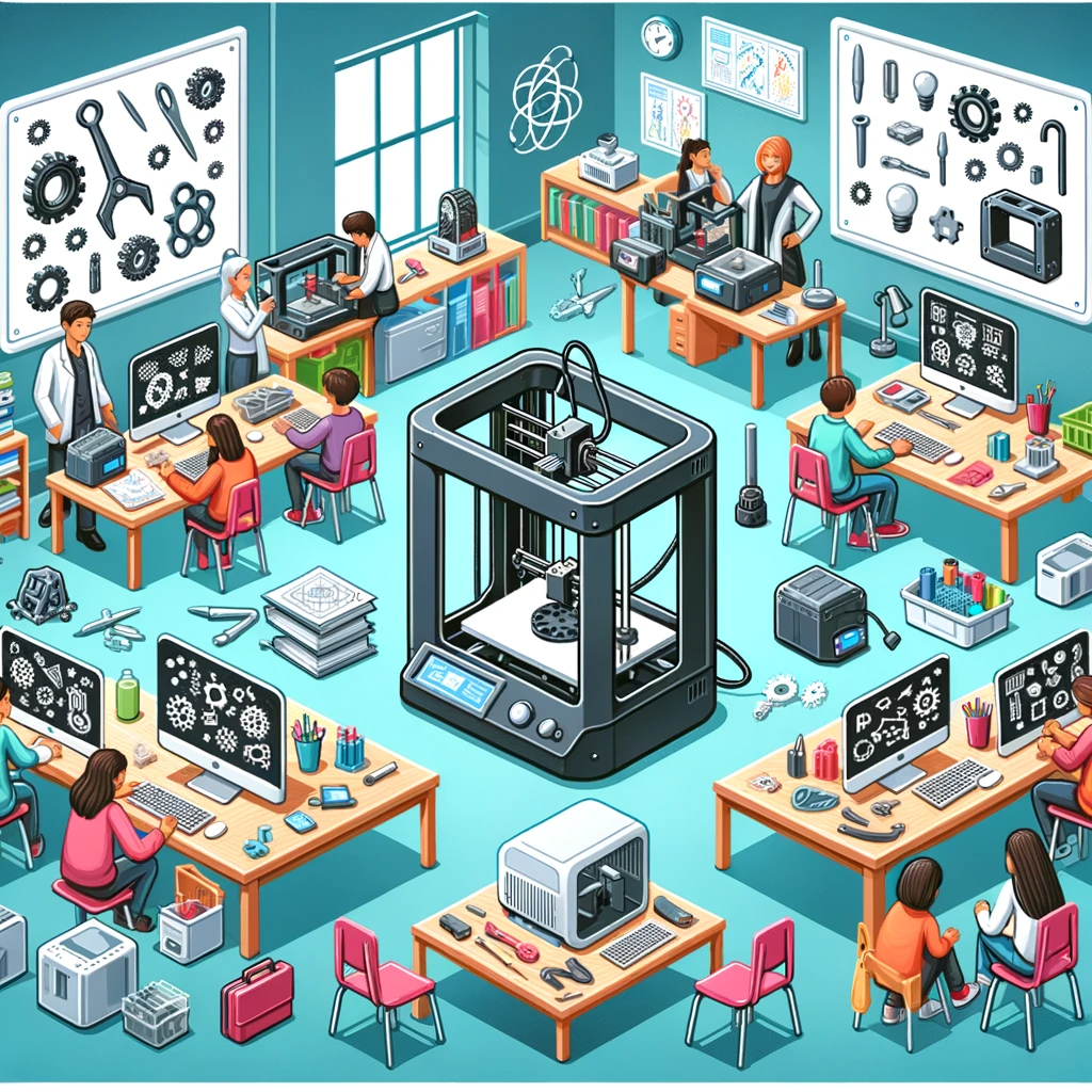 Optimizing 3D Printer Workflow for Education