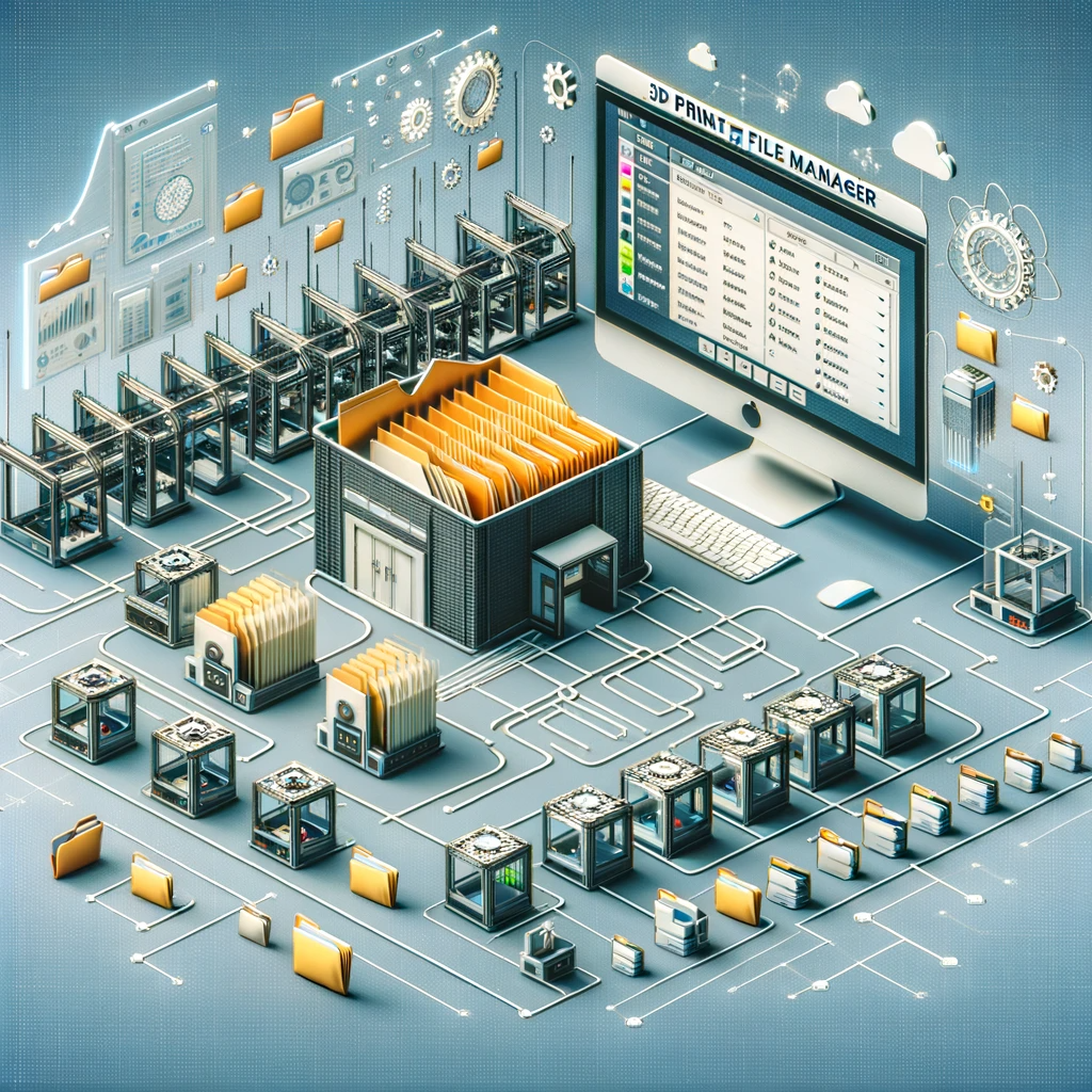 3D Print File Manager' A Catalyst for 3D Print Farm Efficiency